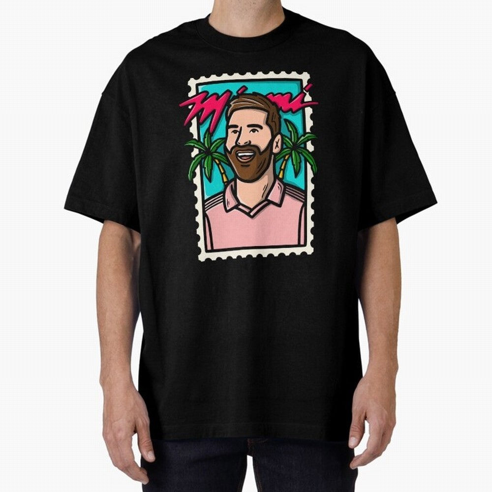 Leo - Miami Classic T-Shirt Bring Trophy Dreams to FIFA World Cup 2026 Inspired by Messi, Netherlands Energy, Vintage Soccer Flavor, Modern Football Stars, National Flags and Final Night Emotion; Created for Match Day Parties, Soccer Gifts, Fan