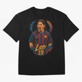 Young Messi Barcelona Art ¨C Rising Legend in Number 19 Tribute	 Classic T-Shirt Celebrate FIFA World Cup 2026 for Fans of Messi and England and Germany, Bringing Football Festival Excitement, Trophy Ambitions, Country Rivalries and Star Player