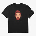 MESS Classic T-Shirt Capture FIFA World Cup 2026 USA Canada Mexico Spirit, Featuring Brazil, Cristiano Ronaldo, Haaland and CR7, Championship Spirit, Famous Goals, Roaring Crowds and International Football Unity; Ideal for Football Dads, Football