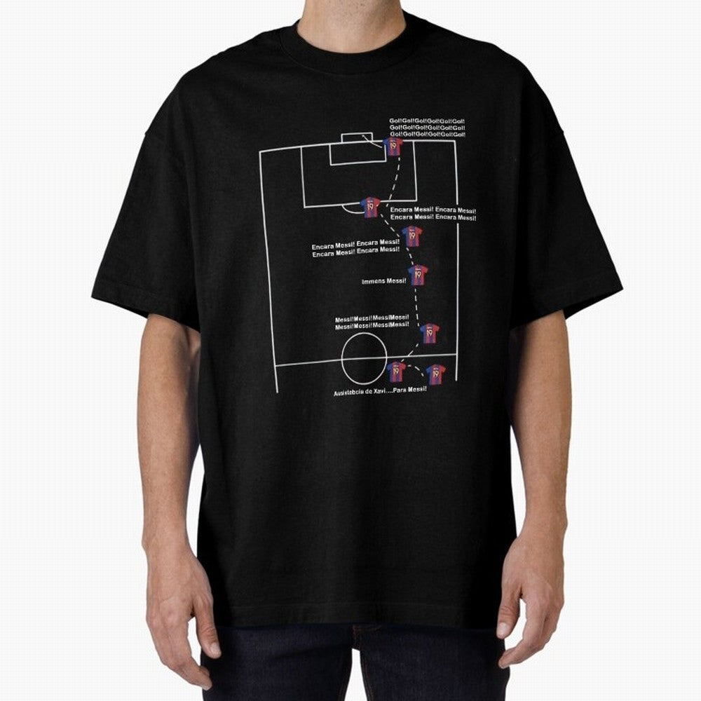 Encara messi gol gol gol Oversized T-Shirt Live the Energy of FIFA World Cup 2026 Inspired by Neymar, Portugal, Spain and Germany Energy, Worldwide Fan Energy, Dramatic Goals, Stadium Lights and Championship Celebrations; Made for Collectors Who