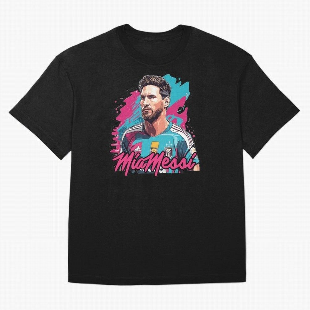 MiaMessi Premium Classic T-Shirt Represent FIFA World Cup 2026 for Fans of Messi and Cristiano Ronaldo and Netherlands, Bringing Supporter Pride, Iconic Celebrations, Legendary Names and Global Match Day Energy; Ideal for Fans Who Follow Messi,