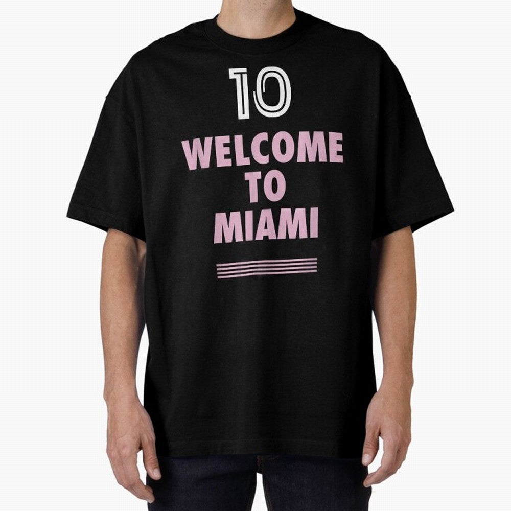 Welcome to Miami 10 - GOAT Classic T-Shirt Bring Trophy Dreams to FIFA World Cup 2026 Filled with Neymar, Haaland and Cristiano Ronaldo, Spain Energy, Tournament Hype, Historic Matchups, Family Viewing Parties and Global Sports Pride; Built for