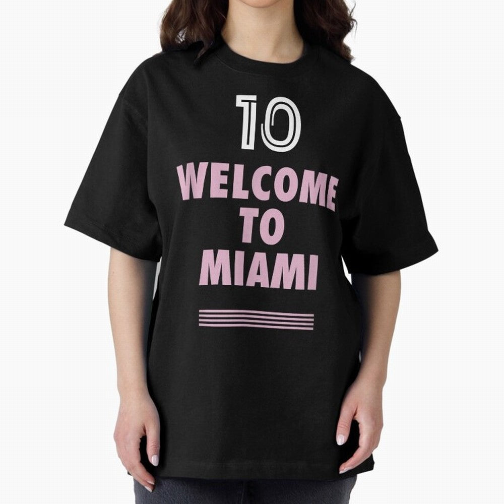 Welcome to Miami 10 - GOAT Classic T-Shirt Bring Trophy Dreams to FIFA World Cup 2026 Filled with Neymar, Haaland and Cristiano Ronaldo, Spain Energy, Tournament Hype, Historic Matchups, Family Viewing Parties and Global Sports Pride; Built for