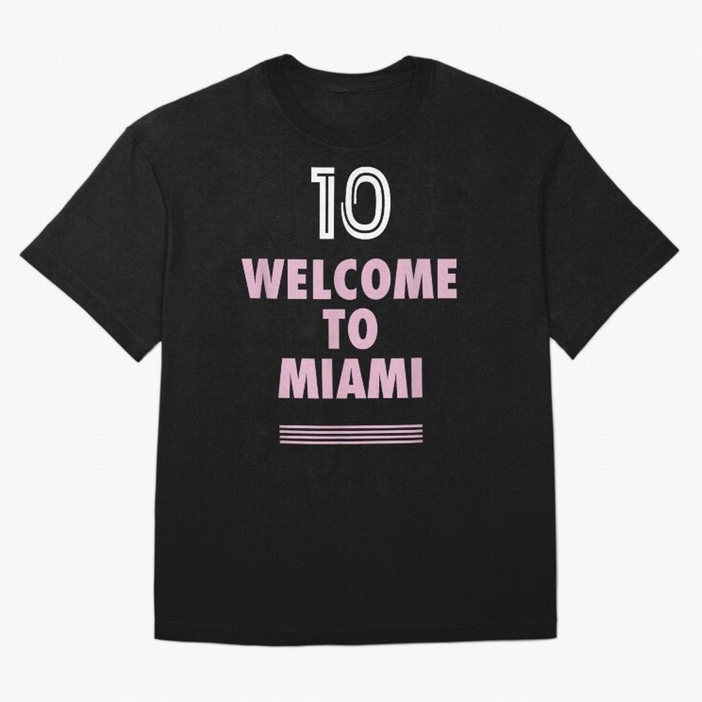 Welcome to Miami 10 - GOAT Classic T-Shirt Bring Trophy Dreams to FIFA World Cup 2026 Filled with Neymar, Haaland and Cristiano Ronaldo, Spain Energy, Tournament Hype, Historic Matchups, Family Viewing Parties and Global Sports Pride; Built for