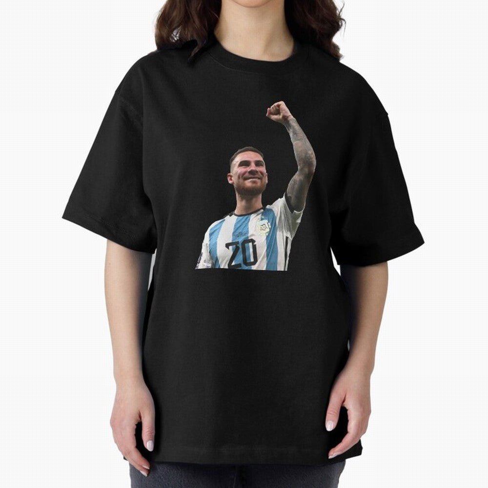 Alexis Mac Allister Classic T-Shirt Keep the Match Day Mood of Global Football Passion for FIFA World Cup 2026 Group Stage, Centered on Haaland, Spain, Classic Soccer Heritage, Championship Pressure, Fan Loyalty and International Pride; Ideal for