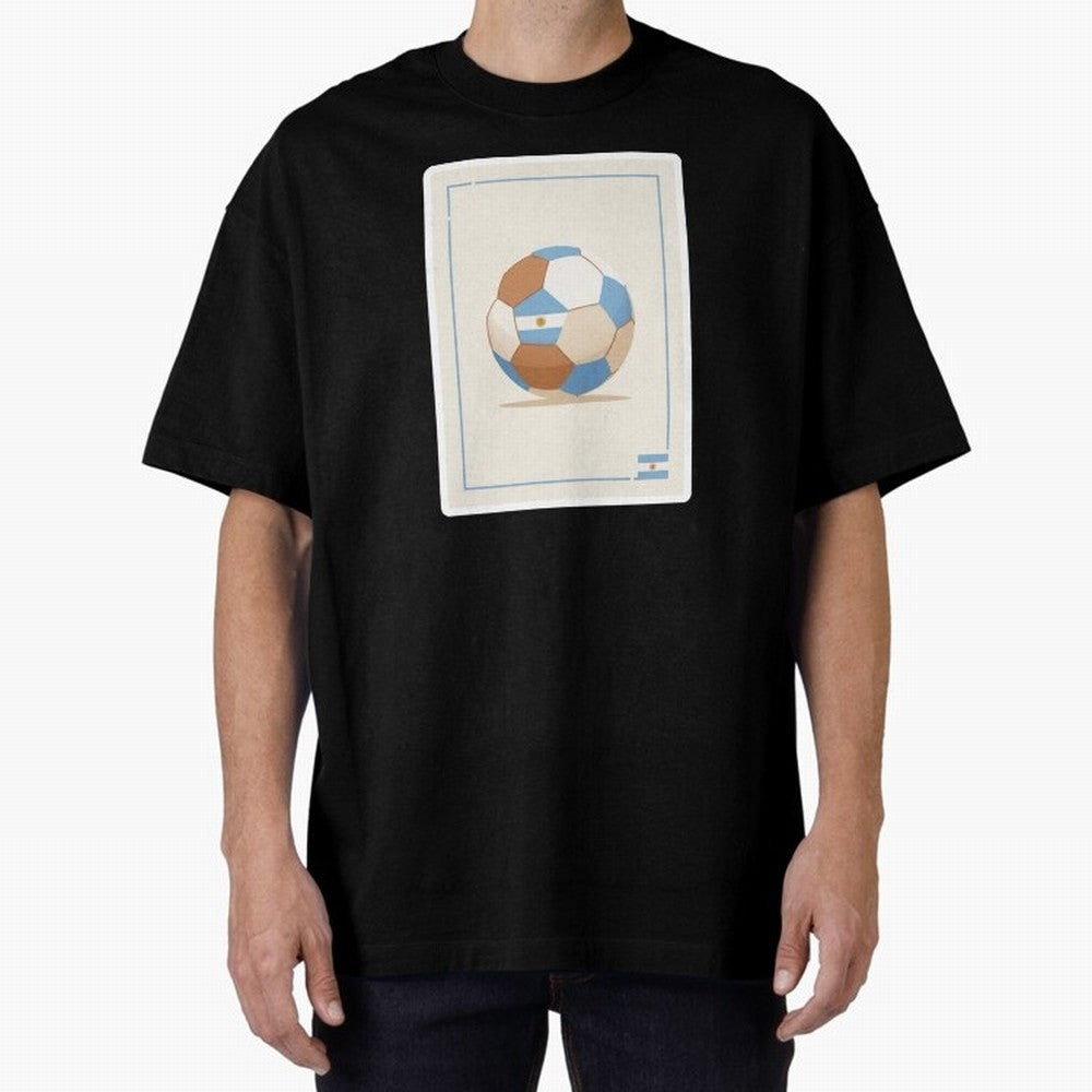Football stamp sticker || Buenos Aires Vibes Classic T-Shirt Spotlight FIFA World Cup 2026 Group Stage for Fans of Mbappe and Portugal, Bringing Stadium Memories, Football Loyalty, International Chants and Championship Tradition; Made for Die Hard