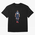 Leo Messi France Football Player Oversized T-Shirt Show Love for Legendary Goals in FIFA World Cup 2026 Spirit, Driven by England, Haaland, Sports Nostalgia, International Competition, Famous Players and Unforgettable Victories; Made for Die Hard