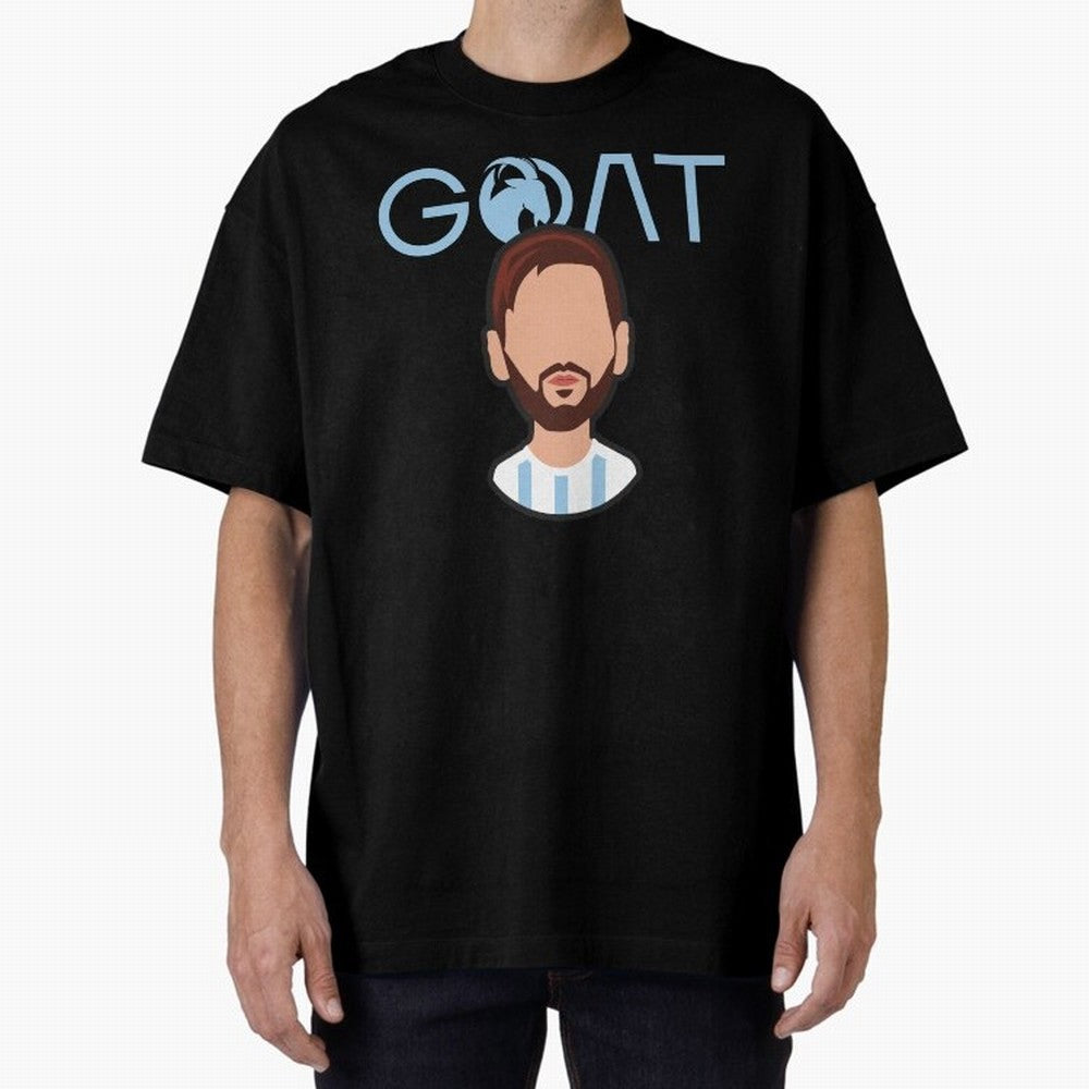 GOAT ¨C Lionel Messi Minimalist Vector Design Classic T-Shirt Feel the Heartbeat of Match Day Hype around FIFA World Cup 2026, Messi, Neymar and Mbappe, Netherlands, Stadium Memories, Football Loyalty, International Chants and Championship