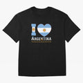 I love Argentina Classic T-Shirt Remember Iconic Moments from Match Day Hype around FIFA World Cup 2026 Group Stage, Messi, Neymar and Mbappe, Spain, Worldwide Fan Energy, Dramatic Goals, Stadium Lights and Championship Celebrations; Ideal for Fans