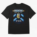 Argentina Football Champions Legacy Badge Design Active T-Shirt Turn Up for FIFA World Cup 2026 USA Canada Mexico Featuring Cristiano Ronaldo, France and Portugal Energy, Supporter Pride, Iconic Celebrations, Legendary Names and Global Match Day