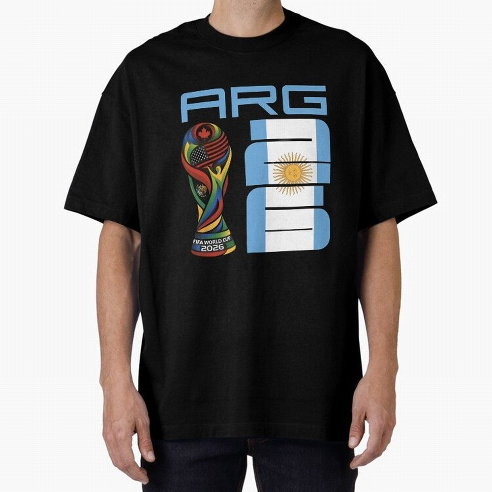 Argentina World Cup 2026 Soccer Fan Art - ARG Albiceleste Essential T-Shirt Follow the Road to FIFA World Cup 2026 USA Canada Mexico Highlighting Haaland, France Energy, Stadium Memories, Football Loyalty, International Chants and Championship