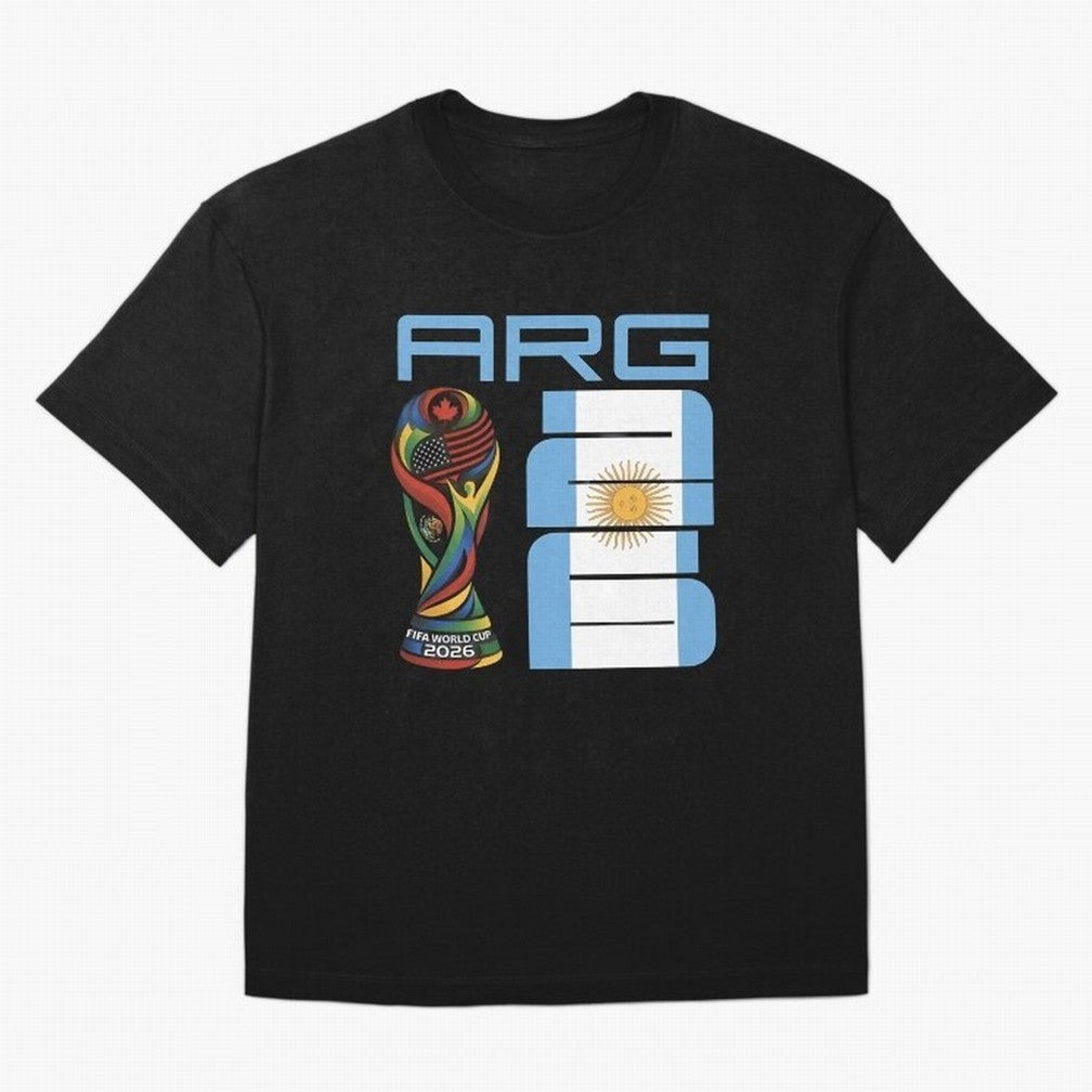 Argentina World Cup 2026 Soccer Fan Art - ARG Albiceleste Essential T-Shirt Follow the Road to FIFA World Cup 2026 USA Canada Mexico Highlighting Haaland, France Energy, Stadium Memories, Football Loyalty, International Chants and Championship