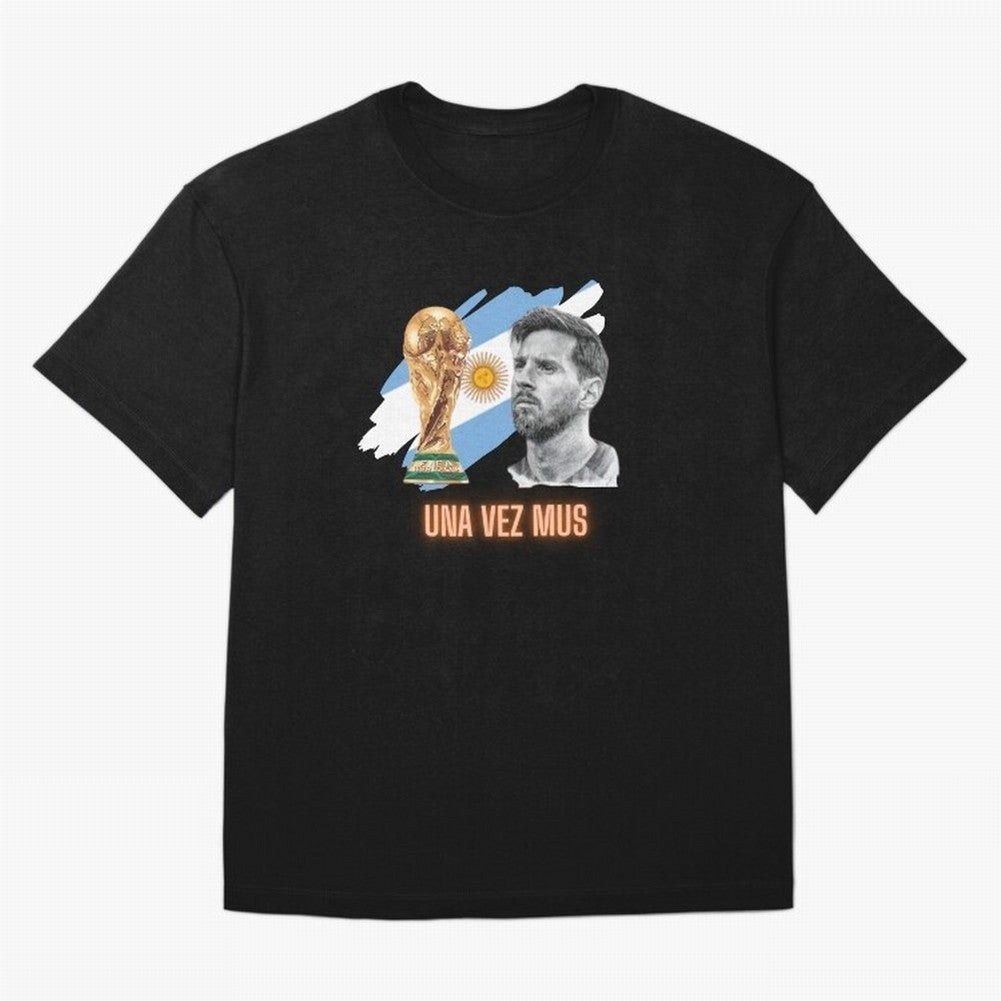 Messi in World Cup 2026 Oversized T-Shirt Represent the FIFA World Cup 2026 Group Stage Journey through Haaland and Mbappe Highlights, Germany Pride, Stadium Memories, Football Loyalty, International Chants and Championship Tradition; Made for