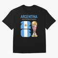 World Cup 2026, ARGENTINA Oversized T-Shirt Showcase FIFA World Cup 2026 Filled with CR7, Portugal Energy, Football History, Final Match Energy, Crowd Noise and Once in a Lifetime Moments; Ideal for Football Dads, Football Moms, Friends, Collectors