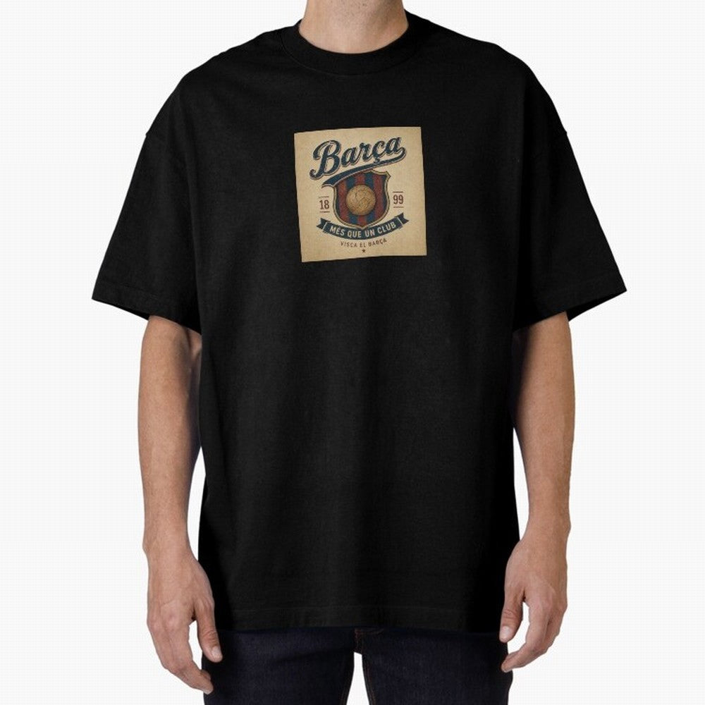 Bar?a Oversized T-Shirt Create FIFA World Cup 2026 USA Canada Mexico Capturing Messi, Portugal Energy, Supporter Pride, Iconic Celebrations, Legendary Names and Global Match Day Energy; Built for Supporters Chasing Trophy Dreams, Final Match