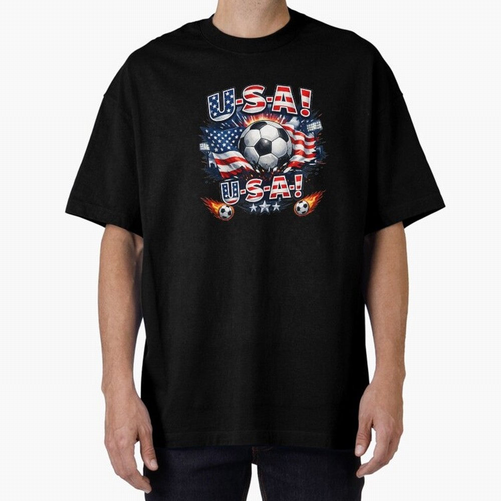 usa football Classic T-Shirt Feel International Energy from Global Football Passion for FIFA World Cup 2026 USA Canada Mexico, Capturing Mbappe, Spain and Netherlands, Champion Mindset, Group Stage Buzz, Knockout Tension and Passionate Fan Culture;