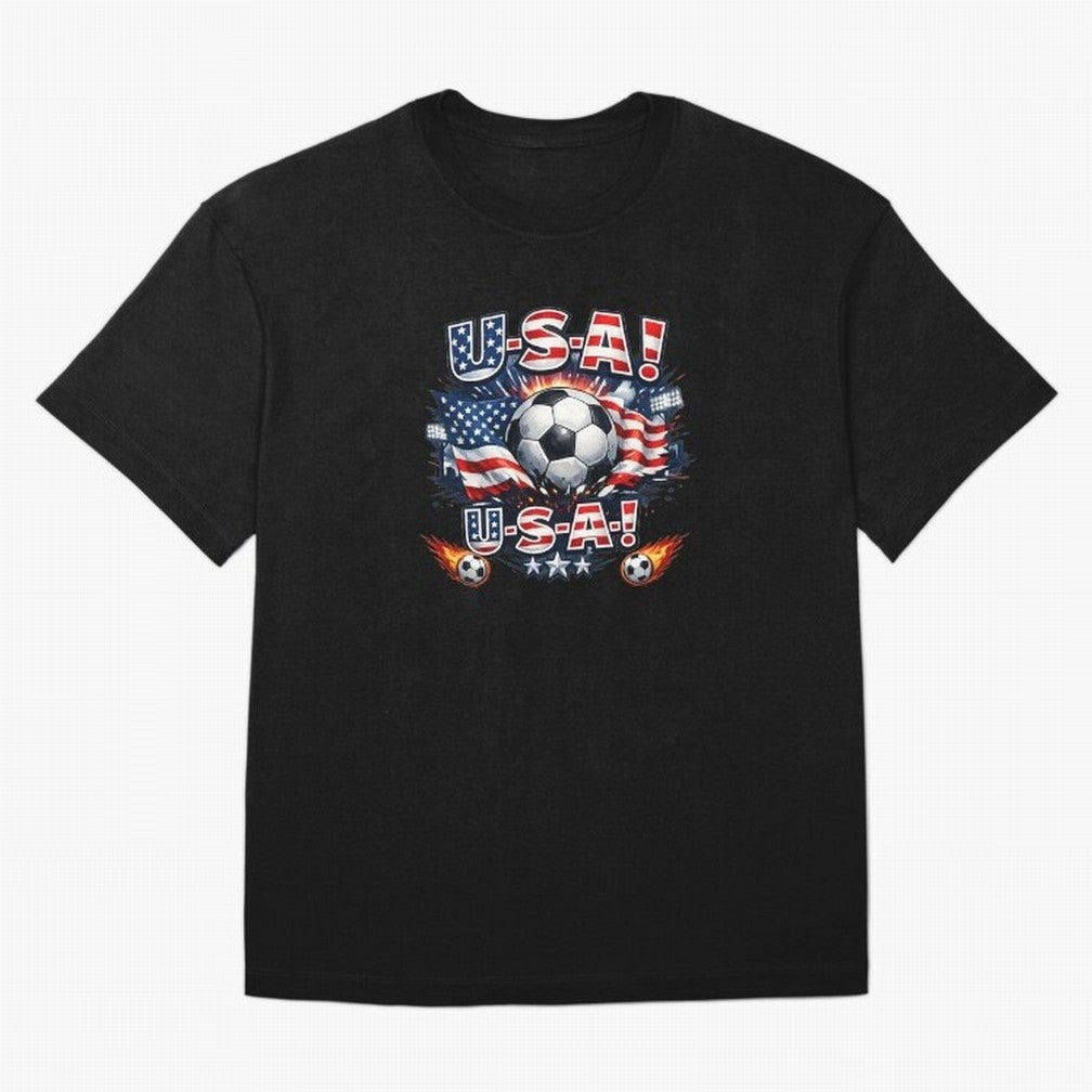usa football Classic T-Shirt Feel International Energy from Global Football Passion for FIFA World Cup 2026 USA Canada Mexico, Capturing Mbappe, Spain and Netherlands, Champion Mindset, Group Stage Buzz, Knockout Tension and Passionate Fan Culture;