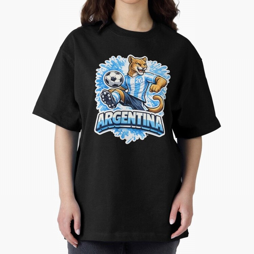 Argentina Soccer Mascot - Albiceleste Edition Essential T-Shirt Follow the Road to Match Day Hype around FIFA World Cup 2026 USA Canada Mexico, Neymar, France and Portugal, Supporter Pride, Iconic Celebrations, Legendary Names and Global Match Day