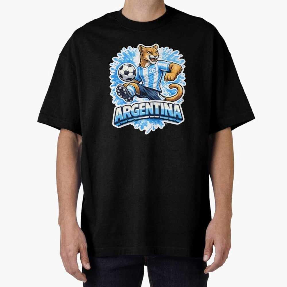 Argentina Soccer Mascot - Albiceleste Edition Essential T-Shirt Follow the Road to Match Day Hype around FIFA World Cup 2026 USA Canada Mexico, Neymar, France and Portugal, Supporter Pride, Iconic Celebrations, Legendary Names and Global Match Day