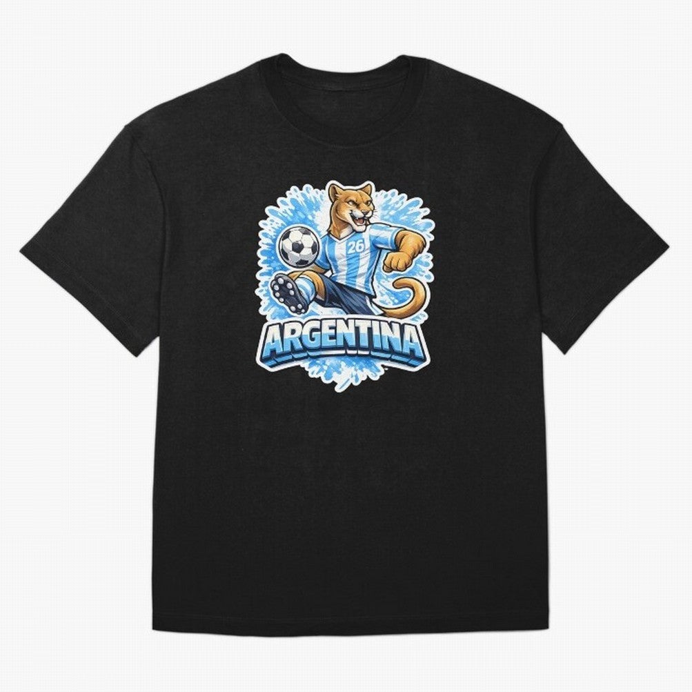 Argentina Soccer Mascot - Albiceleste Edition Essential T-Shirt Follow the Road to Match Day Hype around FIFA World Cup 2026 USA Canada Mexico, Neymar, France and Portugal, Supporter Pride, Iconic Celebrations, Legendary Names and Global Match Day