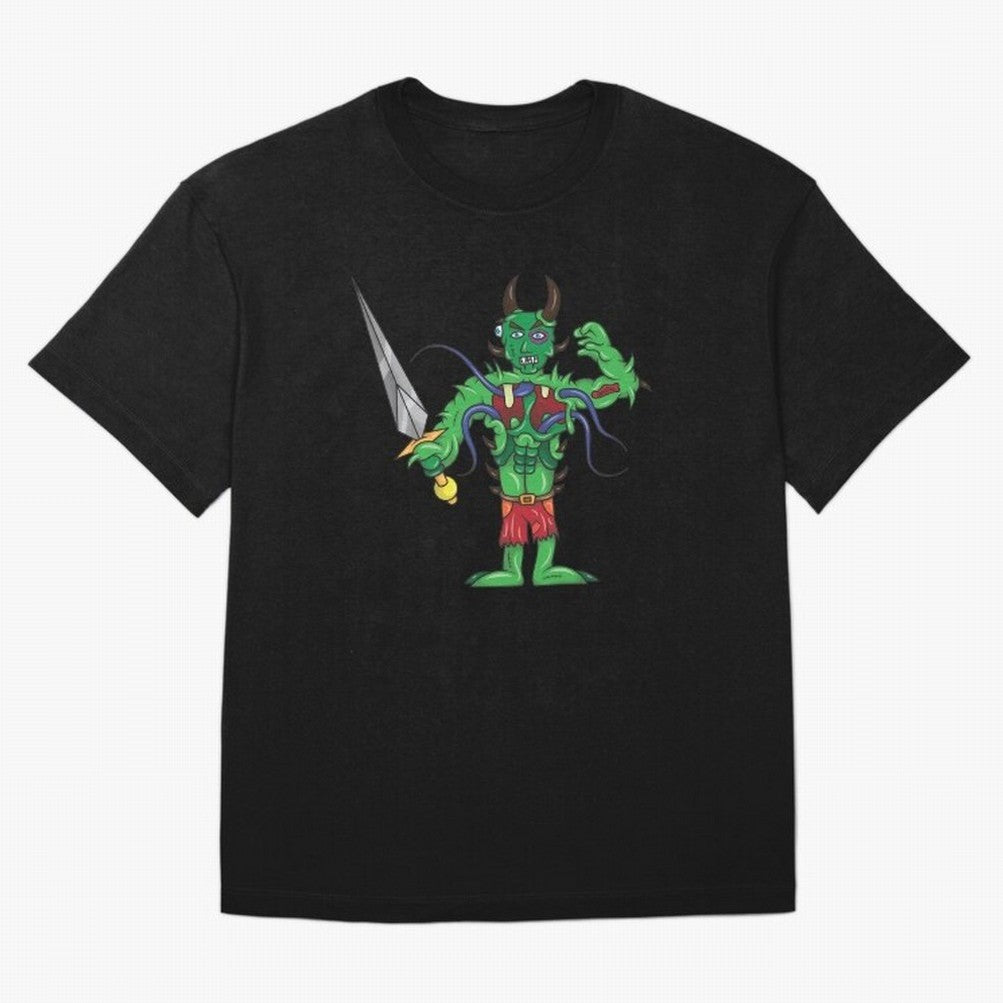 Creature #76A - Messi the Monster Classic T-Shirt Follow the Final Road of Match Day Hype around FIFA World Cup 2026 USA Canada Mexico, Cristiano Ronaldo, Netherlands, Classic Soccer Heritage, Championship Pressure, Fan Loyalty and International