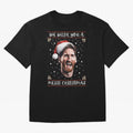 Messi Christmas Funny Football Holiday Classic T-Shirt Capture Global Football Passion for FIFA World Cup 2026, with Mbappe and Neymar, England and Germany, Supporter Pride, Iconic Celebrations, Legendary Names and Global Match Day Energy; Perfect