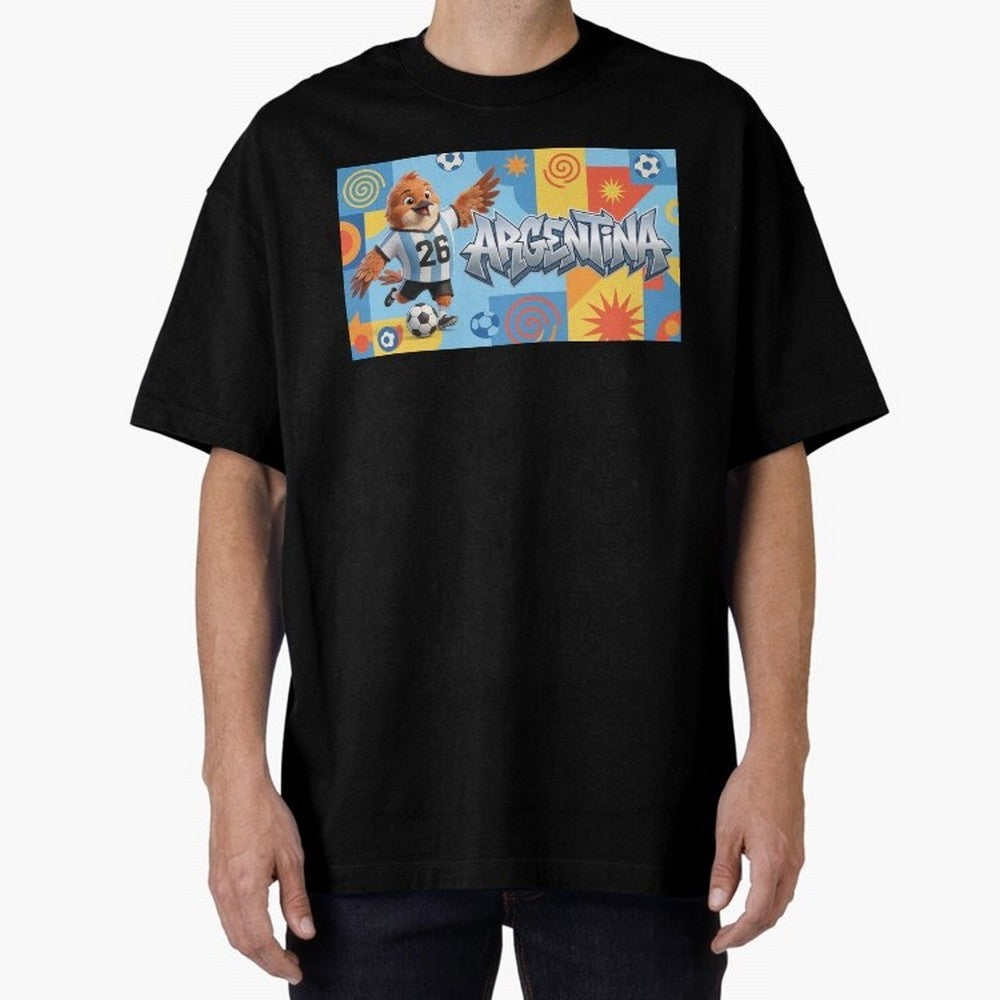 World Cup 2026 Argentina Soccer Team Fan Art Classic T-Shirt Bring Match Day Fire to FIFA World Cup 2026 USA Canada Mexico Spirit, Made for France, CR7, Tournament Hype, Historic Matchups, Family Viewing Parties and Global Sports Pride; Great for