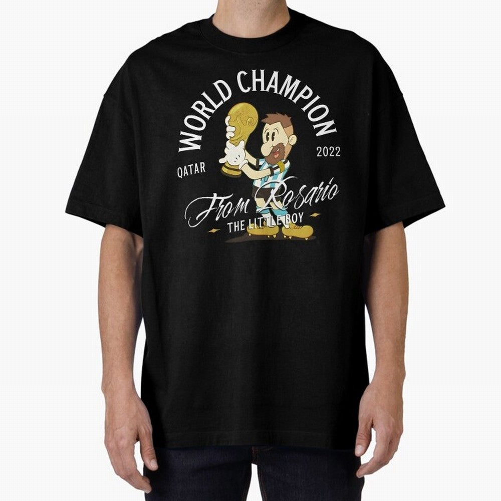 The little boy from Rosario Oversized T-Shirt Bring a Vintage Feel to the FIFA World Cup 2026 Journey through Neymar, Haaland and Cristiano Ronaldo Highlights, Portugal, Spain and Germany Pride, Fan Favorite Moments, National Team Passion, Big