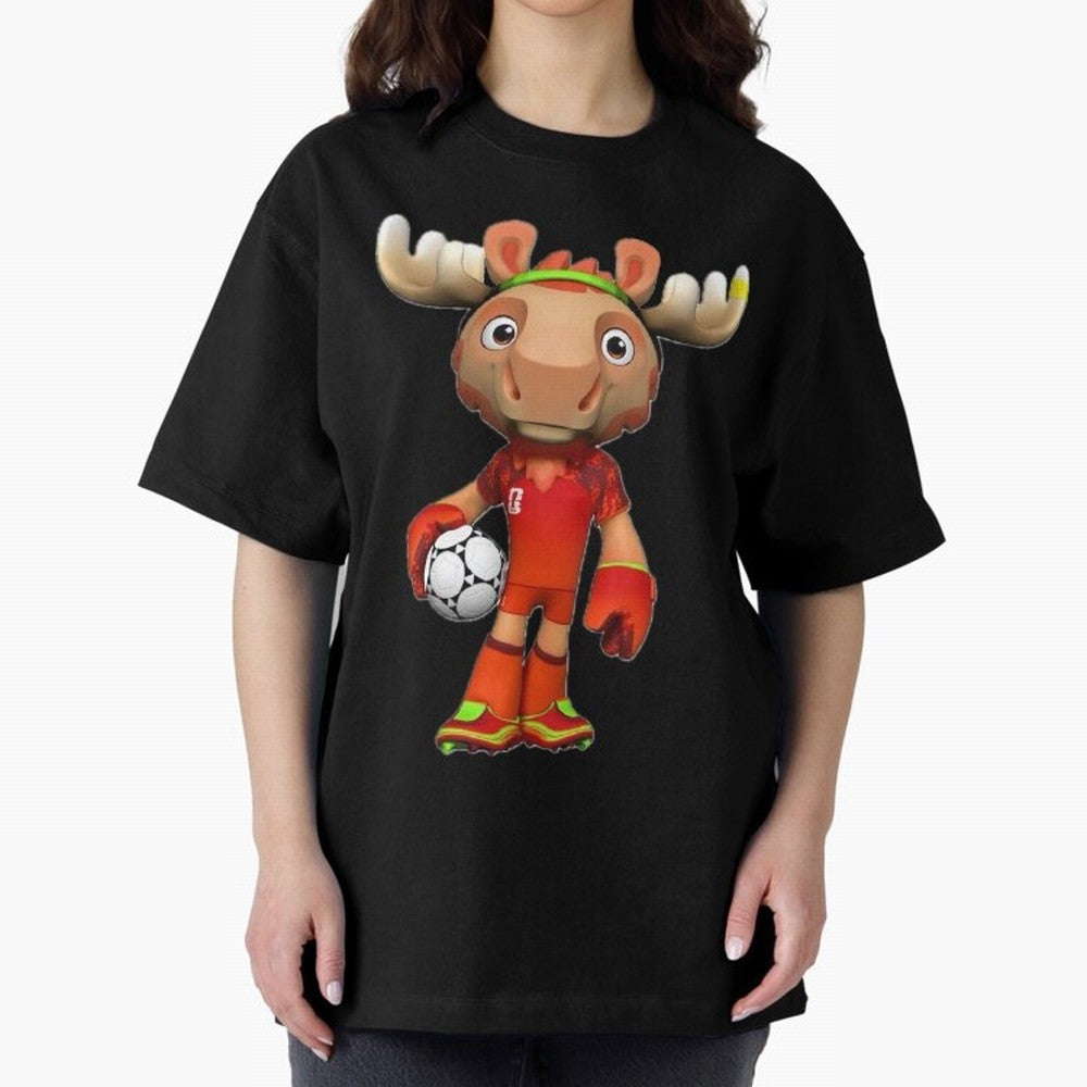 2026 World Cup, Mascots Oversized T-Shirt Fuel FIFA World Cup 2026 Group Stage Inspired by Haaland and Mbappe, Brazil Energy, Championship Spirit, Famous Goals, Roaring Crowds and International Football Unity; Great for Supporters Who Love