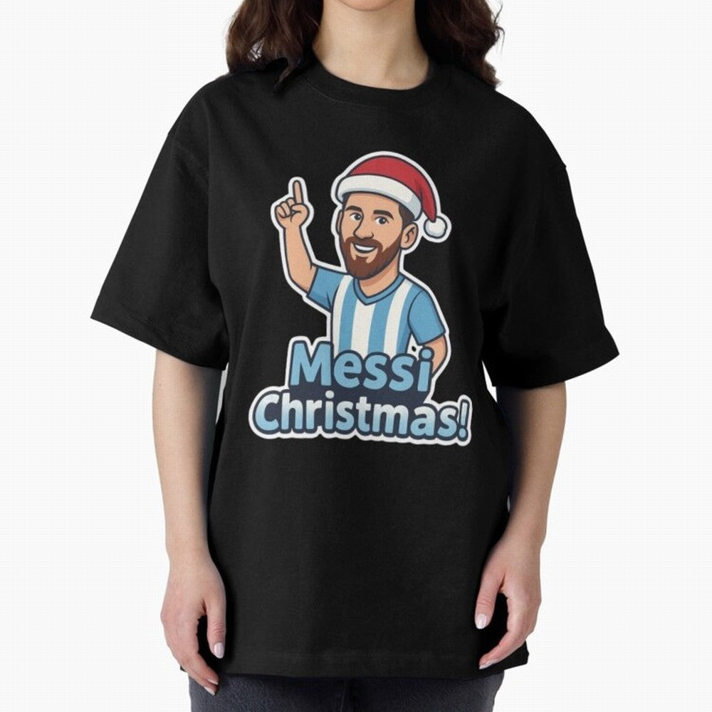 Messi Christmas! Messi Holiday cheer Essential T-Shirt Show Your Tournament Heart for Match Day Hype around FIFA World Cup 2026 Group Stage, Cristiano Ronaldo, Portugal, Football History, Final Match Energy, Crowd Noise and Once in a Lifetime