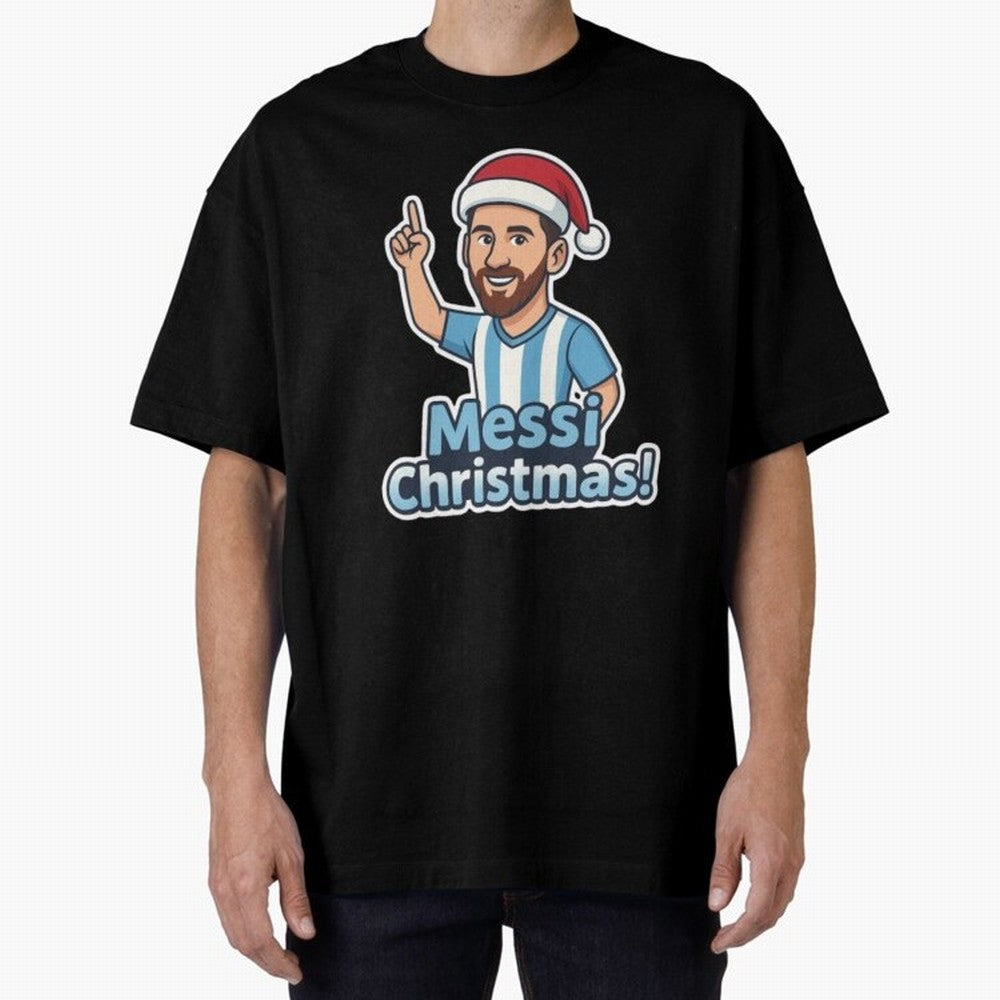 Messi Christmas! Messi Holiday cheer Essential T-Shirt Show Your Tournament Heart for Match Day Hype around FIFA World Cup 2026 Group Stage, Cristiano Ronaldo, Portugal, Football History, Final Match Energy, Crowd Noise and Once in a Lifetime