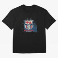 FCB Minimalist - Football Fan Design Oversized T-Shirt Follow Every Goal of FIFA World Cup 2026 USA Canada Mexico Connected to Cristiano Ronaldo, Haaland and CR7, Netherlands Energy, Football History, Final Match Energy, Crowd Noise and Once in a