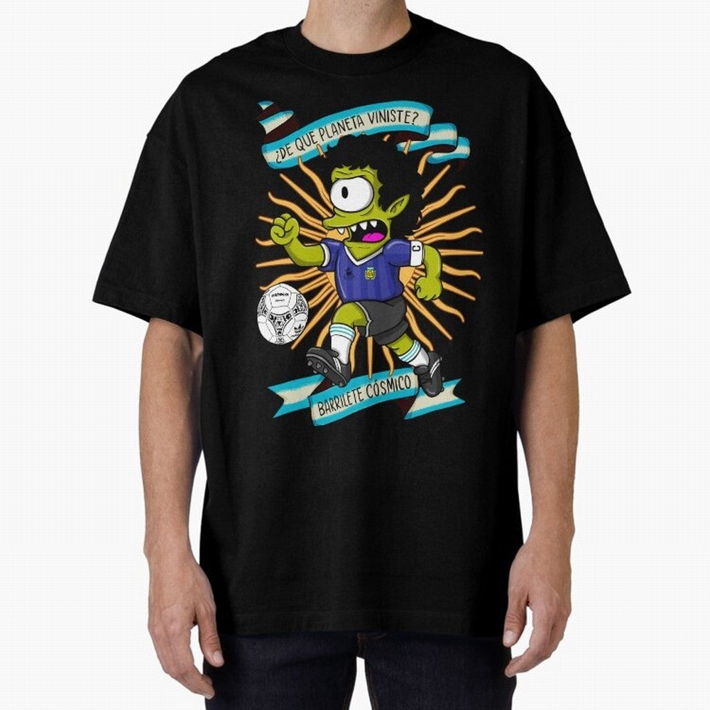 WHAT PLANET DID YOU COME FROM? Oversized T-Shirt Show Championship Spirit for FIFA World Cup 2026 for Fans of Mbappe and Neymar and Brazil, Portugal and Argentina, Bringing Classic Soccer Heritage, Championship Pressure, Fan Loyalty and