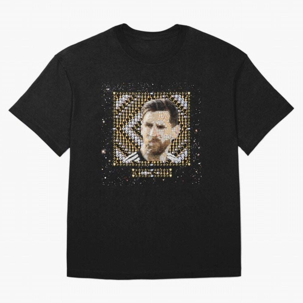 Goat Emojified Messi-Inspired Visual Tribute Classic T-Shirt Show Your Love for FIFA World Cup 2026 Built around Mbappe and Neymar, France and Portugal Energy, Football History, Final Match Energy, Crowd Noise and Once in a Lifetime Moments;