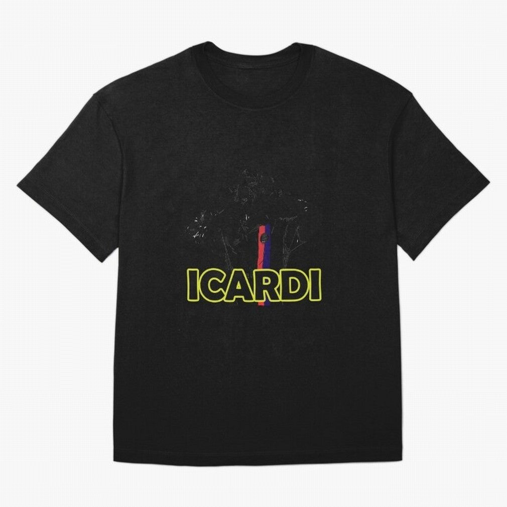 Icardi Essential T-Shirt Honor Football Greatness during FIFA World Cup 2026 for Fans of Messi and Cristiano Ronaldo and France and Portugal, Bringing Soccer Culture, Superstar Moments, National Team Dreams and Competitive Fire; Built for
