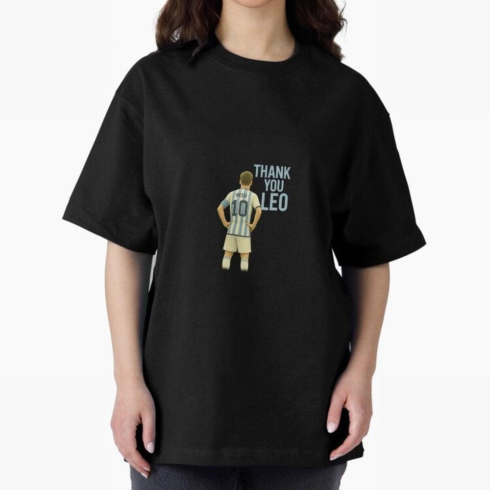 Thank You Leo ¨C Messi Farewell Tribute Essential T-Shirt Show Match Day Excitement for FIFA World Cup 2026 Group Stage Capturing Messi, Neymar and Mbappe, Brazil Energy, Retro Football Energy, Iconic Rivalries, Trophy Chase Drama and Stadium