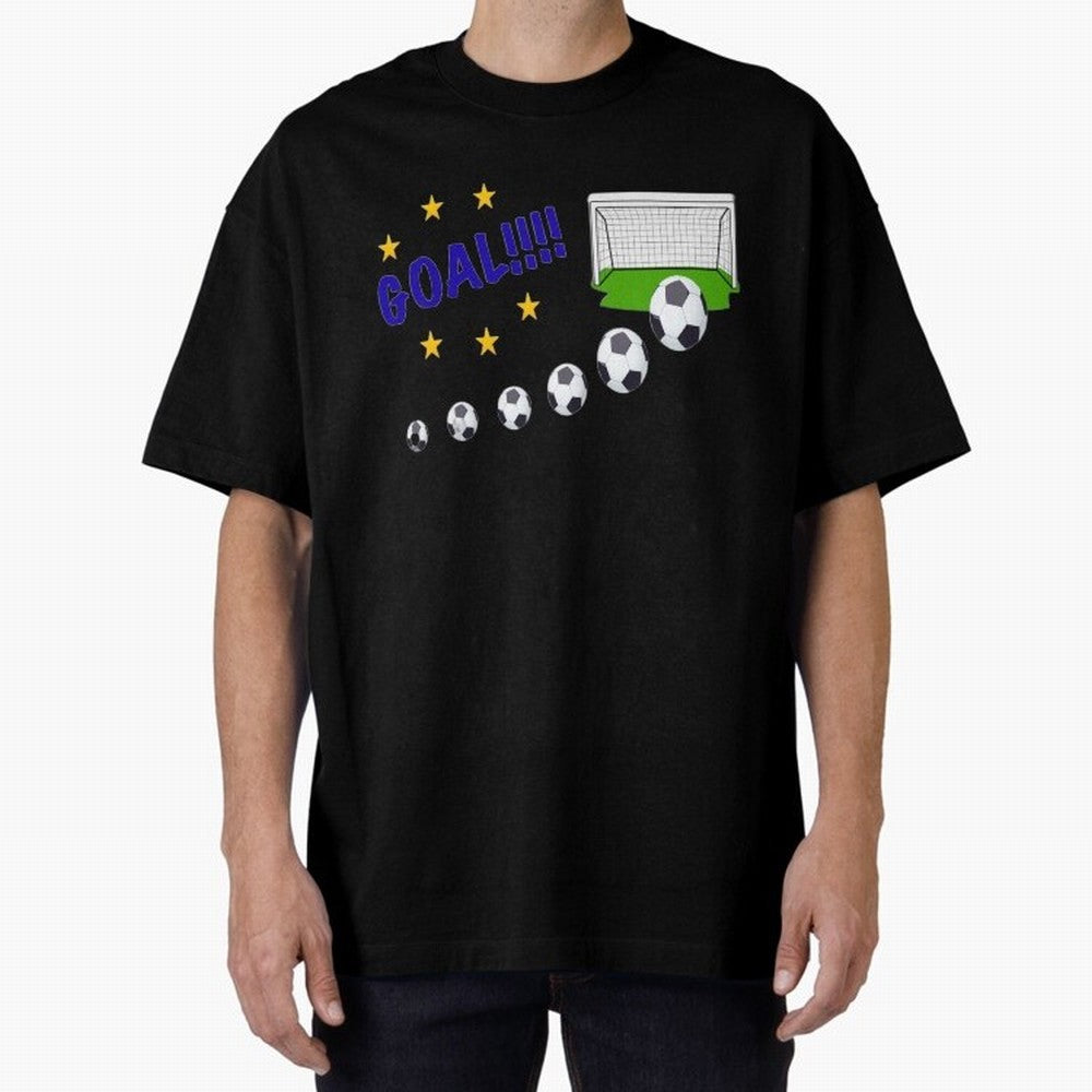 Soccer Goal Classic T-Shirt Wear the Spirit of FIFA World Cup 2026 USA Canada Mexico Capturing Messi and Cristiano Ronaldo, Spain and Netherlands Energy, Sports Nostalgia, International Competition, Famous Players and Unforgettable Victories; Made