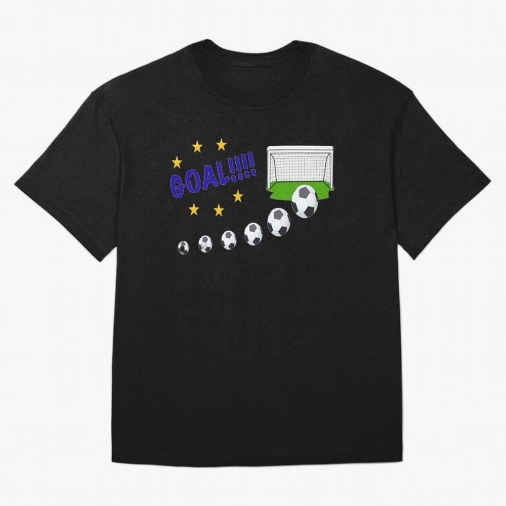 Soccer Goal Classic T-Shirt Wear the Spirit of FIFA World Cup 2026 USA Canada Mexico Capturing Messi and Cristiano Ronaldo, Spain and Netherlands Energy, Sports Nostalgia, International Competition, Famous Players and Unforgettable Victories; Made