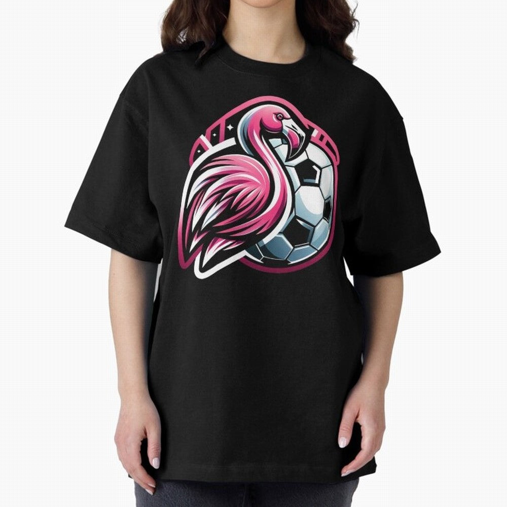 Flamingo & Soccer Fusion Classic T-Shirt Bring Home FIFA World Cup 2026 Featuring Messi, CR7 and Mbappe, Argentina, France and Brazil Energy, Match Day Excitement, Supporter Culture, Golden Goals and Global Football Passion; Great for Watch