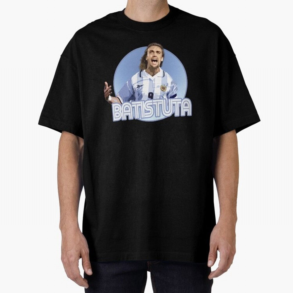 Batistuta - Classic T Shirt Classic T-Shirt Make Your Look Match the FIFA World Cup 2026 Journey through CR7 and Messi Highlights, England Pride, Football Festival Excitement, Trophy Ambitions, Country Rivalries and Star Player Buzz; Ideal for