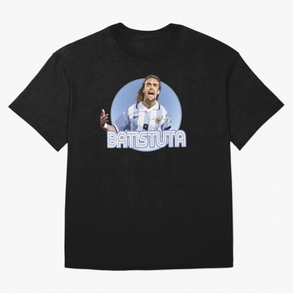 Batistuta - Classic T Shirt Classic T-Shirt Make Your Look Match the FIFA World Cup 2026 Journey through CR7 and Messi Highlights, England Pride, Football Festival Excitement, Trophy Ambitions, Country Rivalries and Star Player Buzz; Ideal for