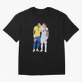 Messi and Neymar Copa America Friends Classic T-Shirt Celebrate Fan Favorites in FIFA World Cup 2026 Group Stage for Fans of Cristiano Ronaldo and Argentina and Brazil, Bringing Stadium Chants, National Pride, Trophy Dreams and Unforgettable