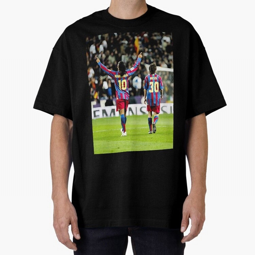 Footballer Goat Classic T-Shirt Turn Football Passion into Global Football Passion for FIFA World Cup 2026 USA Canada Mexico, Highlighting Messi, CR7 and Mbappe, Brazil, Portugal and Argentina, Vintage Soccer Flavor, Modern Football Stars, National