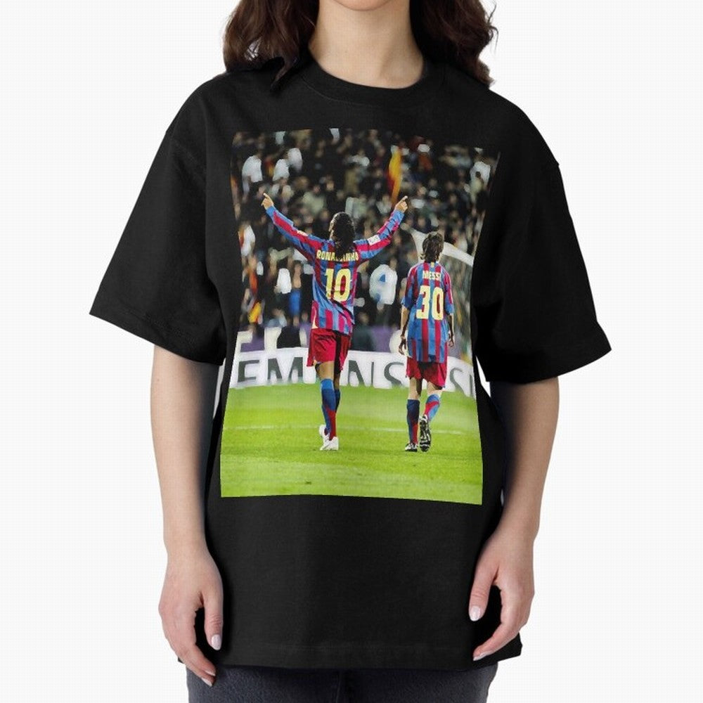Footballer Goat Classic T-Shirt Turn Football Passion into Global Football Passion for FIFA World Cup 2026 USA Canada Mexico, Highlighting Messi, CR7 and Mbappe, Brazil, Portugal and Argentina, Vintage Soccer Flavor, Modern Football Stars, National