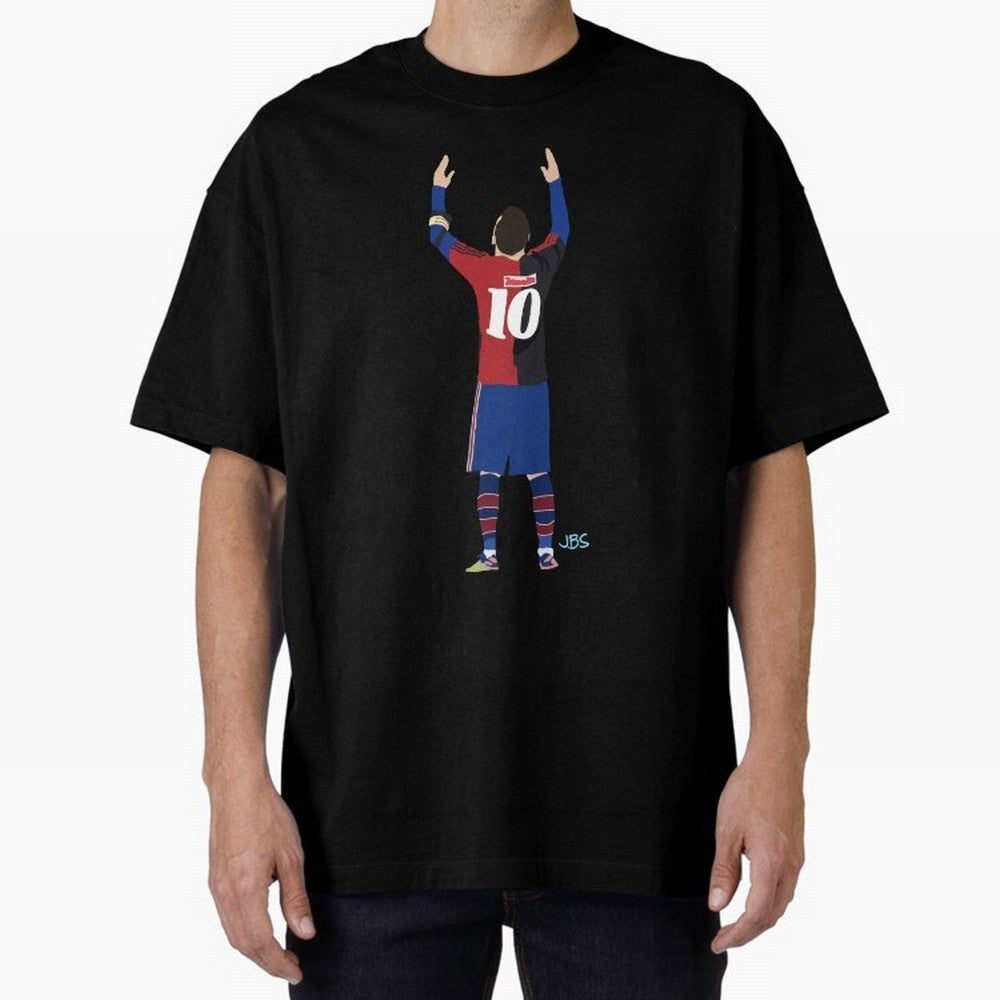 Lio tribute to Diego 10 Oversized T-Shirt Remember Iconic Moments from the FIFA World Cup 2026 Group Stage Journey through Cristiano Ronaldo Highlights, Argentina, France and Brazil Pride, Soccer Culture, Superstar Moments, National Team Dreams and