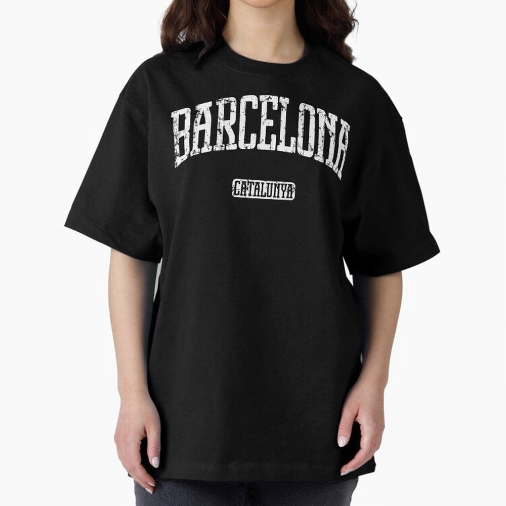 Barcelona (White Print) Essential T-Shirt Show Your Love for FIFA World Cup 2026 USA Canada Mexico Spirit, Celebrating England and Germany, CR7, Tournament Hype, Historic Matchups, Family Viewing Parties and Global Sports Pride; Made for Die Hard