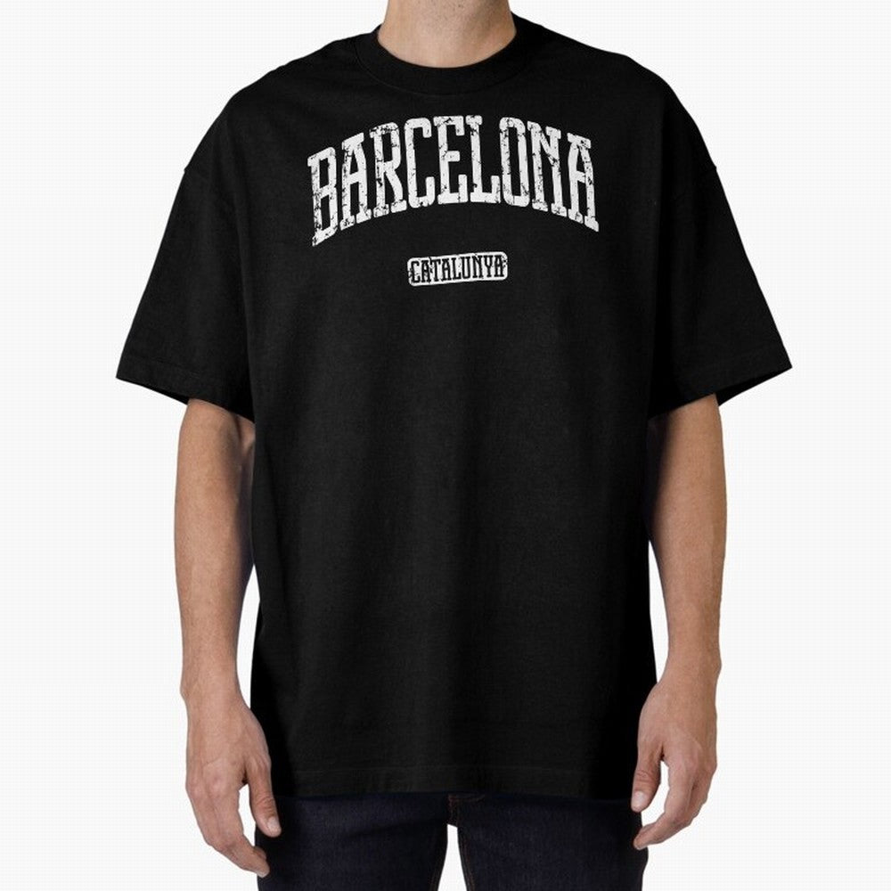 Barcelona (White Print) Essential T-Shirt Show Your Love for FIFA World Cup 2026 USA Canada Mexico Spirit, Celebrating England and Germany, CR7, Tournament Hype, Historic Matchups, Family Viewing Parties and Global Sports Pride; Made for Die Hard