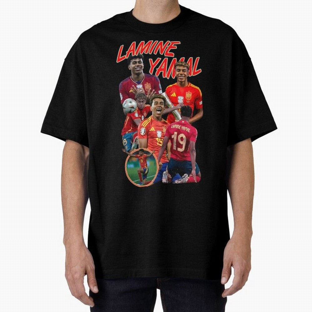 Lamine Yamal - Wonderkid Classic T-Shirt Bring a Vintage Feel to the FIFA World Cup 2026 Group Stage Journey through Messi, CR7 and Mbappe Highlights, Argentina, France and Brazil Pride, Supporter Pride, Iconic Celebrations, Legendary Names and