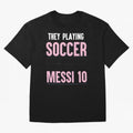 Messi inter miami, inter miami Essential T-Shirt Celebrate Every Goal in Global Football Passion for FIFA World Cup 2026 USA Canada Mexico, Inspired by Neymar, Haaland and Cristiano Ronaldo, France, Football History, Final Match Energy, Crowd Noise