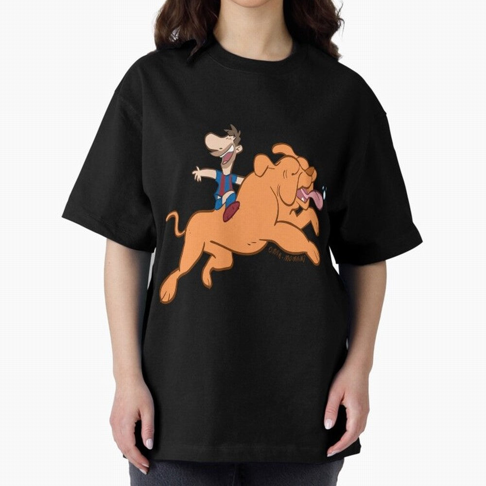 Messi and his dog Classic T-Shirt Keep the Match Day Mood of Global Football Passion for FIFA World Cup 2026 Group Stage, Centered on Haaland, Spain, Classic Soccer Heritage, Championship Pressure, Fan Loyalty and International Pride; Ideal for